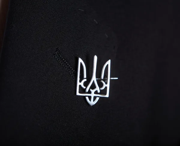 Срібна шпилька Тризуб  30123