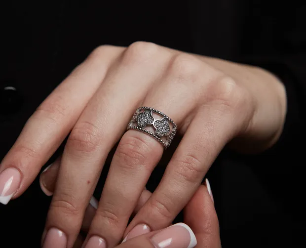 Срібна каблучка Сільвія 461К