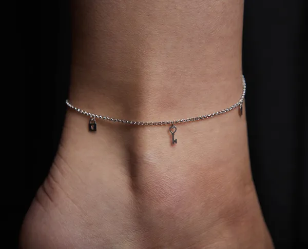 Срібний браслет на ніжку Секрет 1080Б