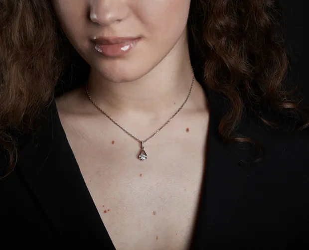 Срібна підвіска Геометрія 3624368