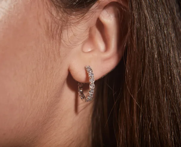 Срібні сережки конго Мавка 0876.10