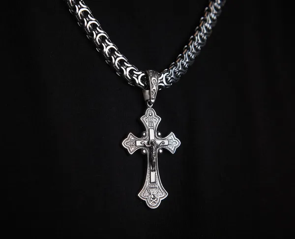 Срібний хрестик Наснага 208ч