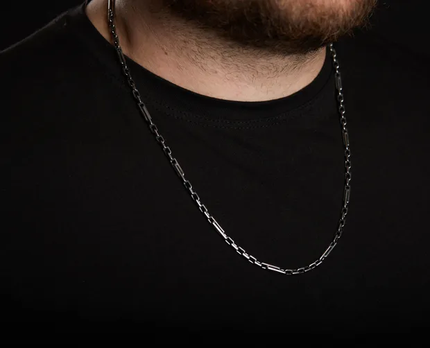 Срібний ланцюжок Якір Подовжений ц-26а/2ч