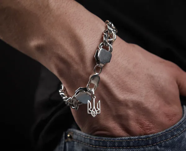 Срібний браслет класичний бісмарк бр.6002/120