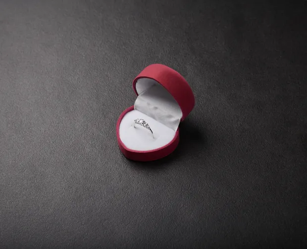 Футляр Сердечко маленький рожевий П119