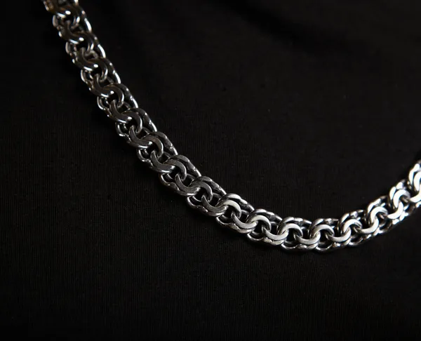 Срібний ланцюжок Плоский Бісмарк ц.6007/80