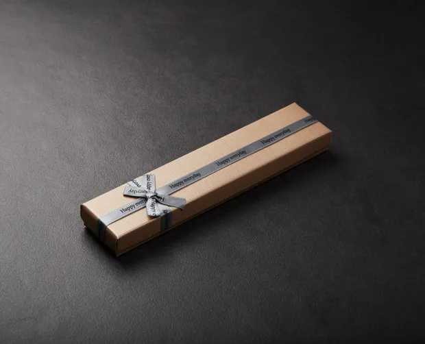 Коробка під браслет темно-бежева П124