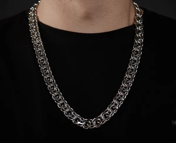 Срібний ланцюжок Класичний Бісмарк ц.6002/120