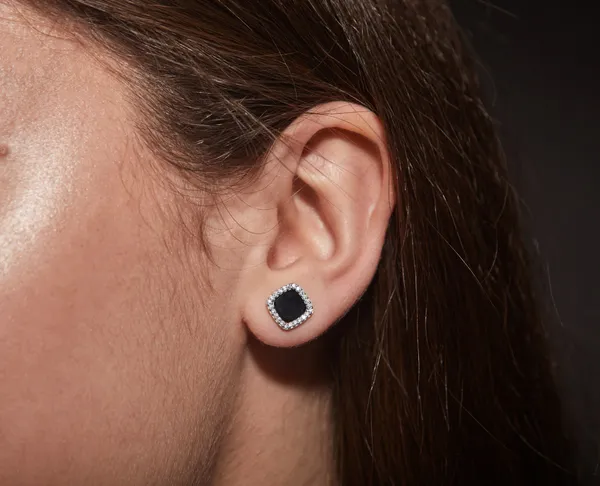 Срібні сережки пусети  Барбара 1129.10С