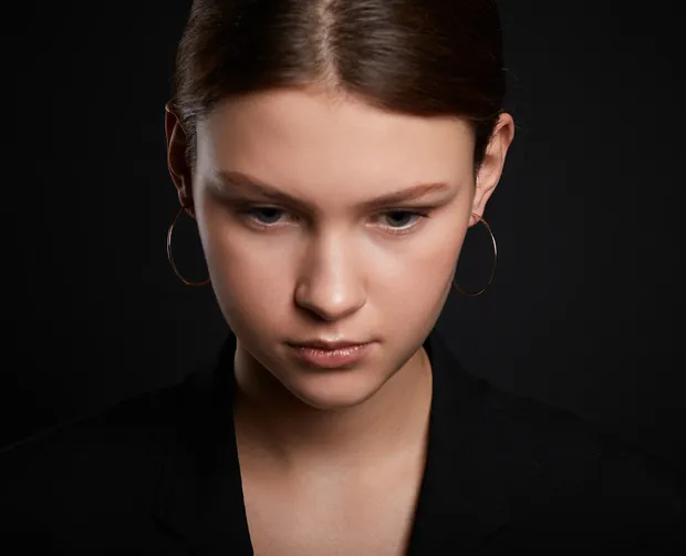 Срібні сережки конго з Насічкою 26150