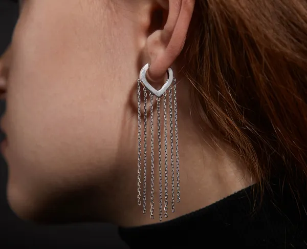 Срібні сережки Юліана 1167.10