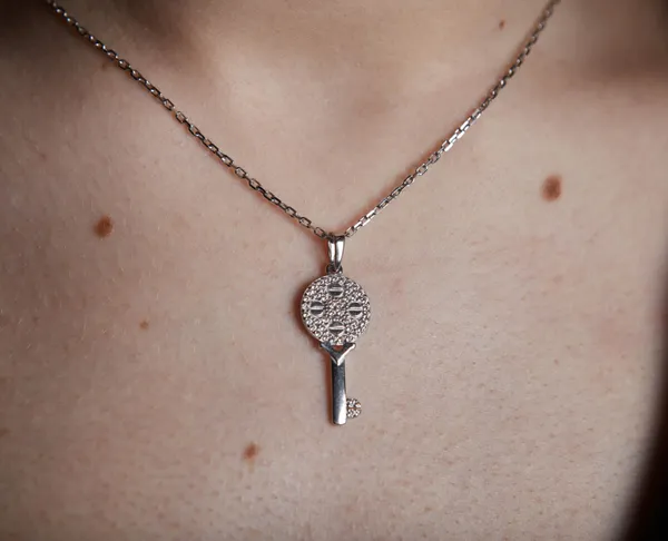 Срібна підвіска Ключик 362673