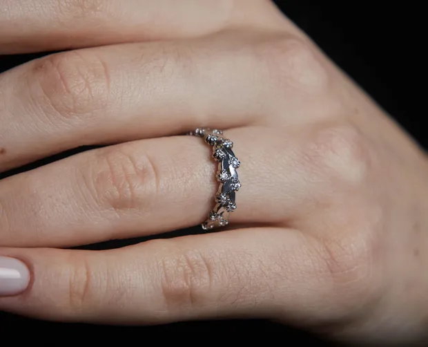 Срібна каблучка Глорія 8103 Р