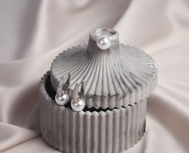 Срібна каблучка Аріель 812К